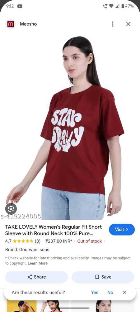 women cotton t shirt  drop shoulder collections