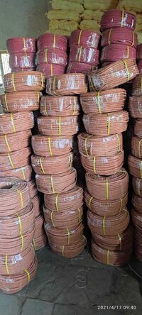 Plastic rope for marine use