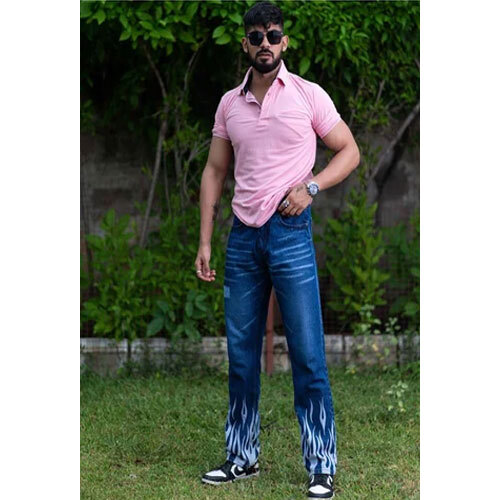 Jacquard Men T-shirt