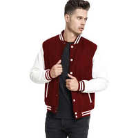Woolen Versity Jackets Manroon
