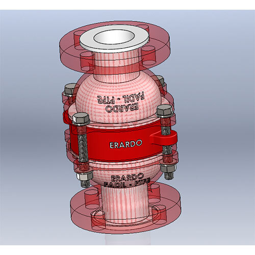 Ptfe Lined Flame Arrester