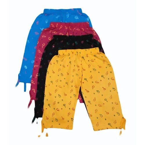 Casual Printed Girls Capri