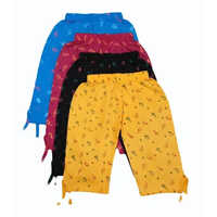 Casual Printed Girls Capri