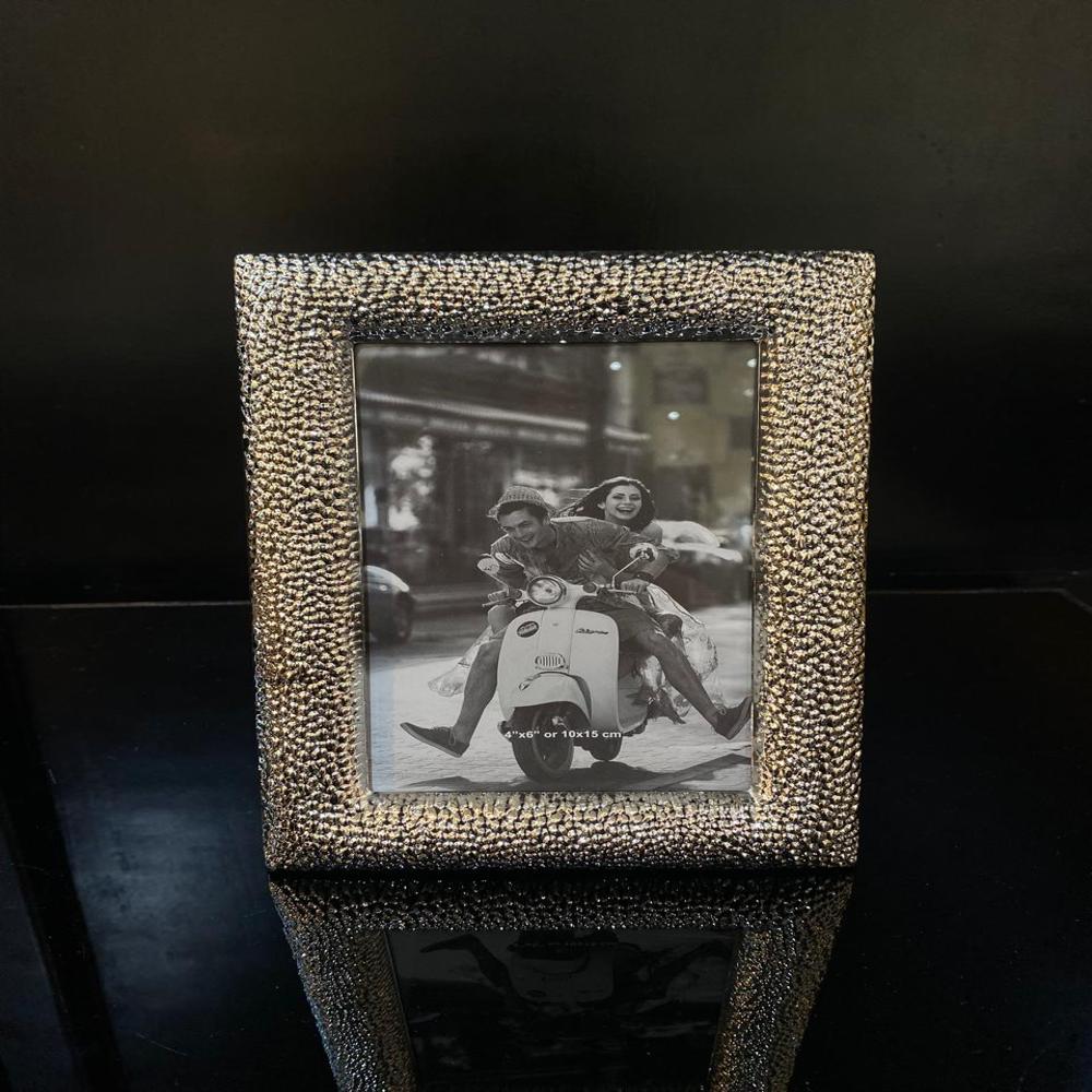 Silver Plated Photo Frame - Material: Metal