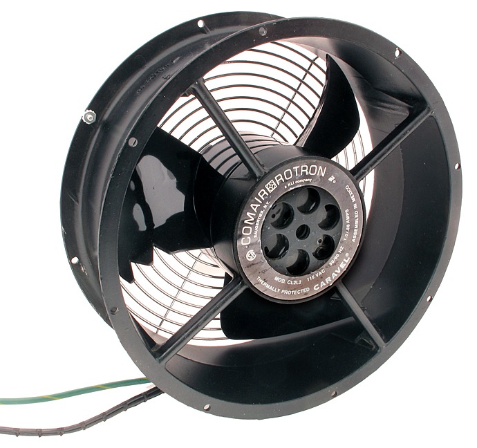 Comair Rotron CL2L2 Caravel 115V AC 254X89mm 61W 1650rpm 550CFM 50/60Hz Wire Leads Axial Cooling Fan