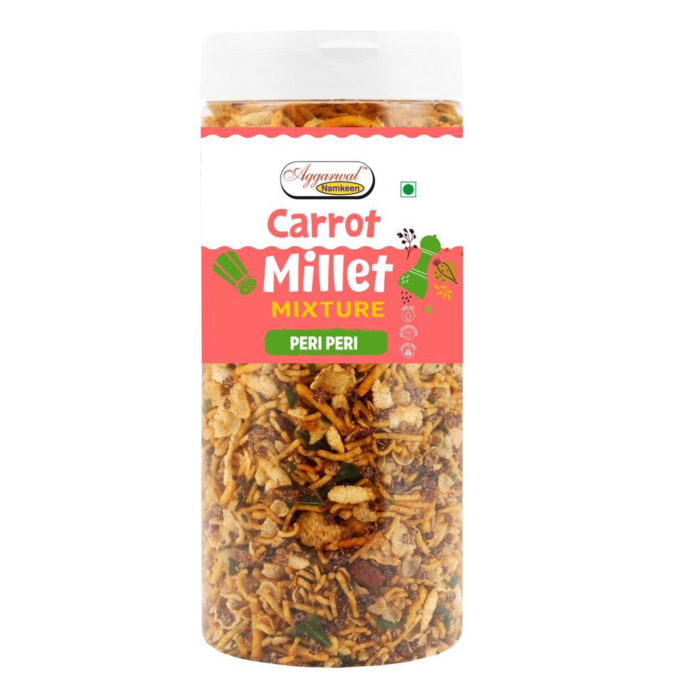 Carrot Millet Mixture Peri Peri - Ingredients: Vegan-Friendly