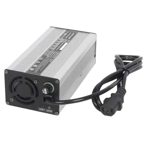 Lithium Battery Charger - Color: Silver