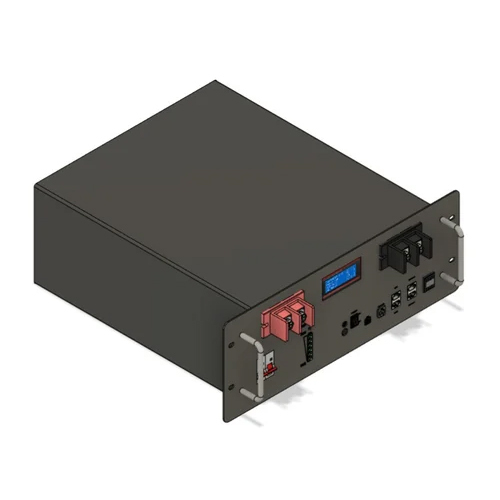 48V 4.8Kw Lifepo4 Lithium Battery - Color: Black