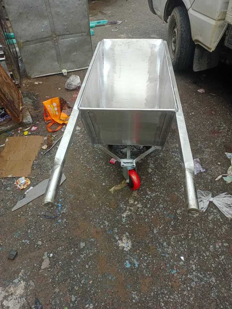STAINLESS STEEL THREE WHEEL WHEEL BARROW