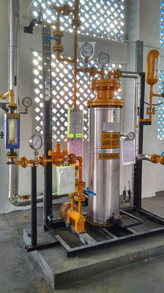 Circulating Hot Water Vaporizer - Application: Industrial