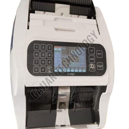 Digital Note Counting Machine - Color: Black And Silver
