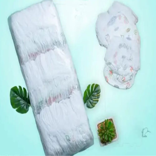 Large Size Diaper - Color: White