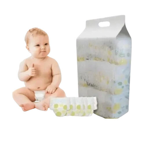 Medium Size Diaper - Color: White