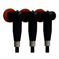 Screened Separable Connector (touch-proof Kits) - Color: Black & Orange