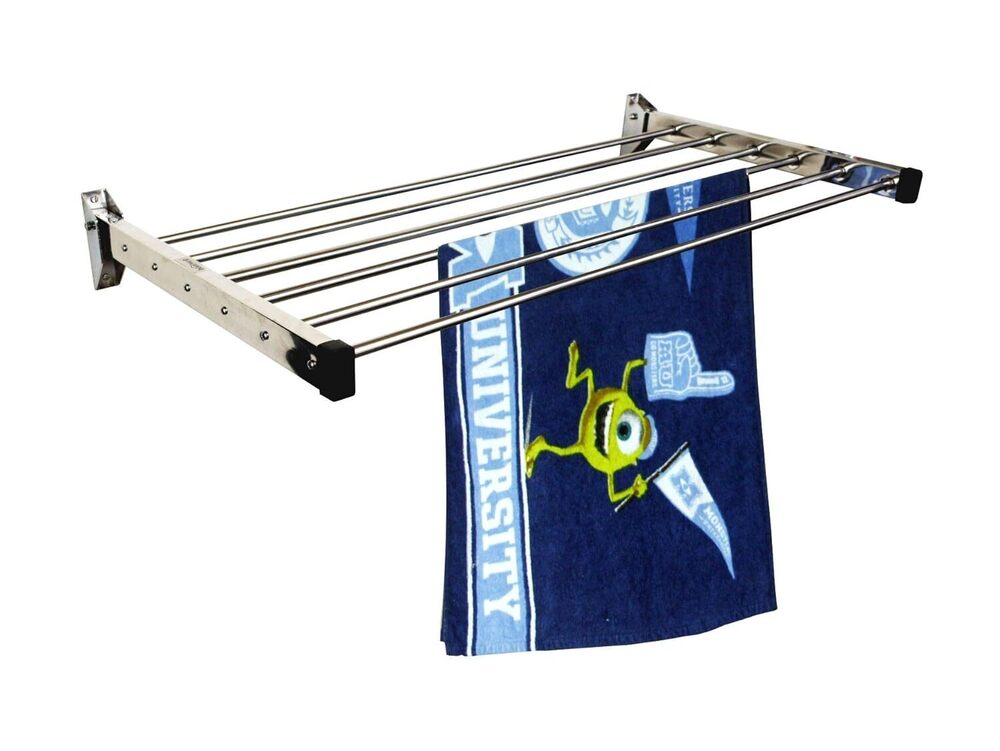 Wall Mounted Cloth Dryer - Color: Silver