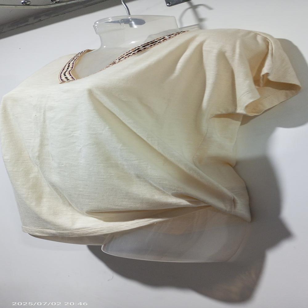 Ladies Cotton Top - Color: White