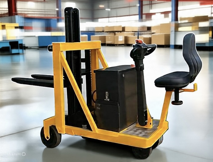 FULLY ELECTRICAL SIT ON PALLET TRUCK