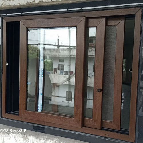 Upvc Color Window - Color: Brown