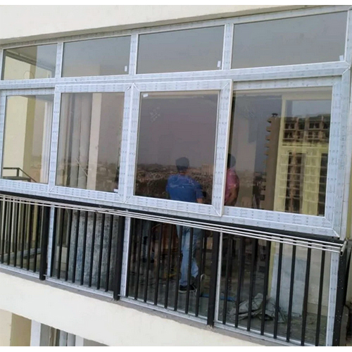 Upvc Balcony Window - Color: White