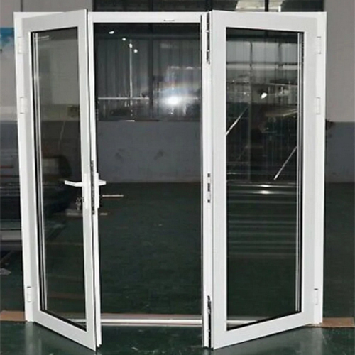 Upvc Double Casement Door - Color: White