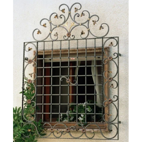 Designer Window Grill - Application: Construction