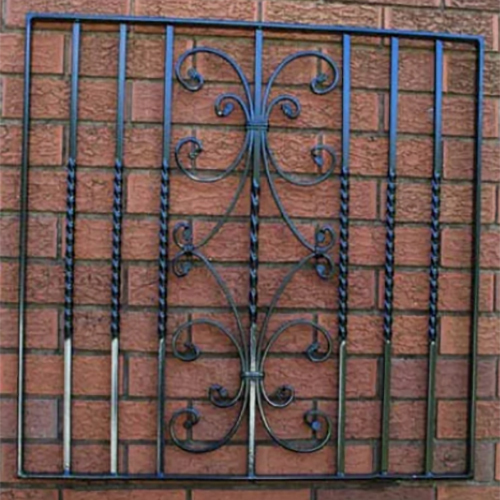 Designer Window Grill - Application: Construction