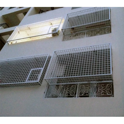 Ekasila Balcony Grill And Railings - Color: White