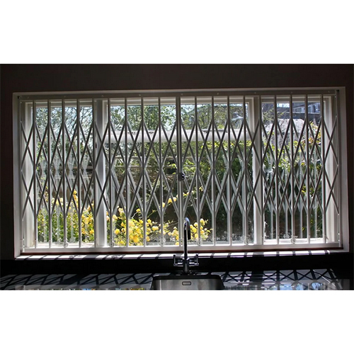 Kitchen Window Grill - Color: White