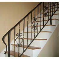 Iron Railing - Color: Black