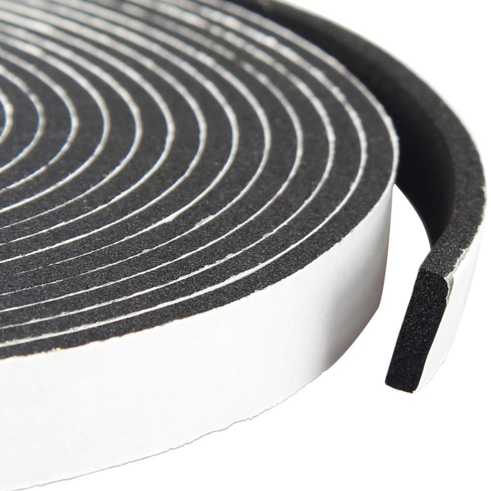 Single Sided Foam Tapes - Color: Black