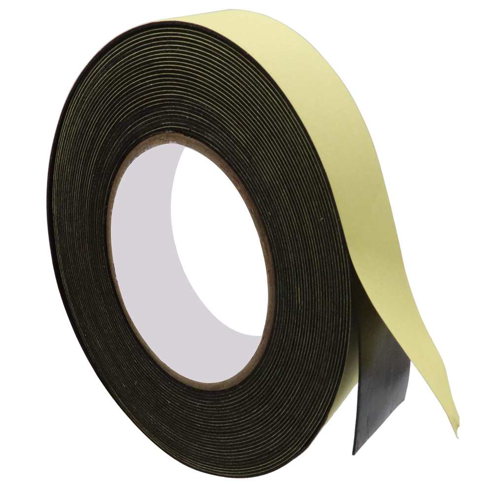 Single Sided Foam Tapes - Color: Black