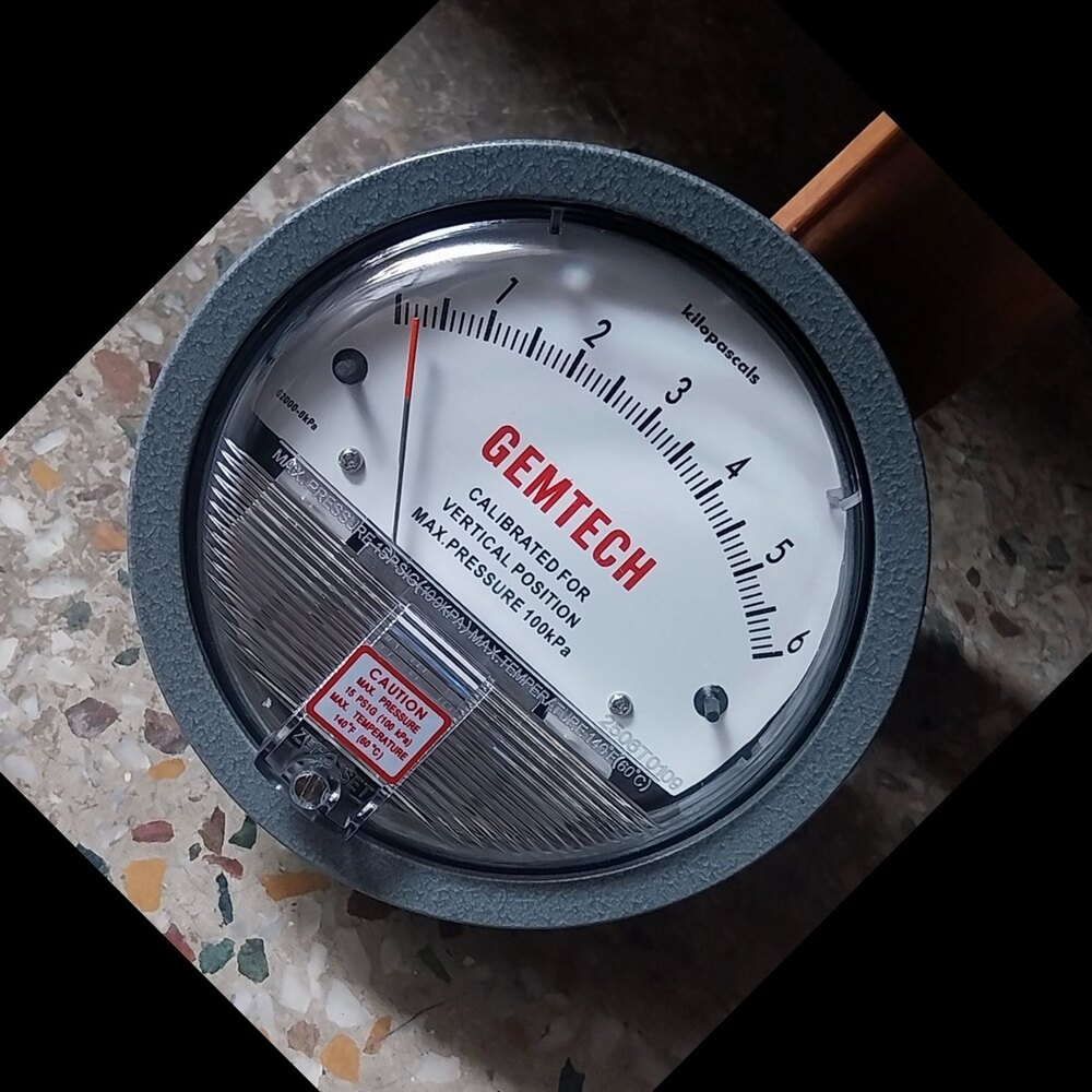 Wholesaler India GEMTECH DIFFERENTIAL PRESSURE GAUGE In Rajkot Gujarat