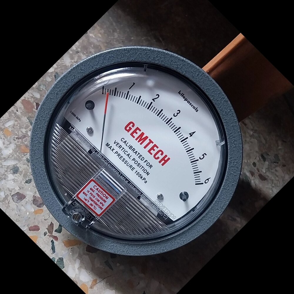 Wholesaler India GEMTECH DIFFERENTIAL PRESSURE GAUGE In Rajkot Gujarat