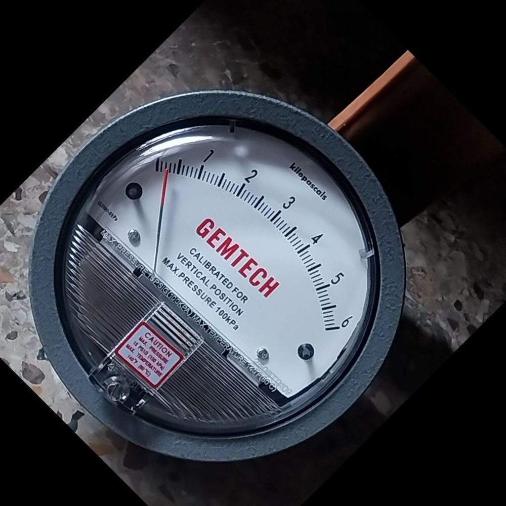 GEMTECH Differential Pressure Gauge Wholesaler India By Lamington Road Mumbai