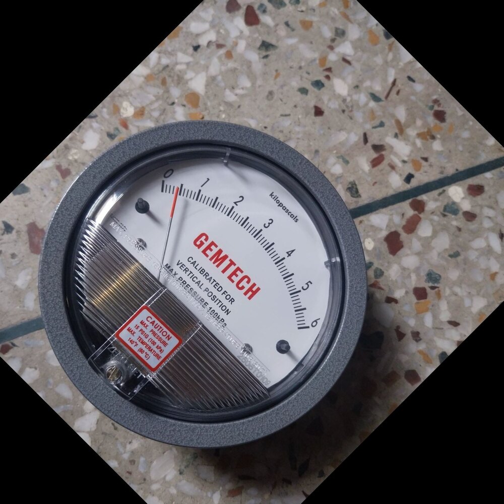 GEMTECH Differential Pressure Gauge Wholesaler India By Lamington Road Mumbai