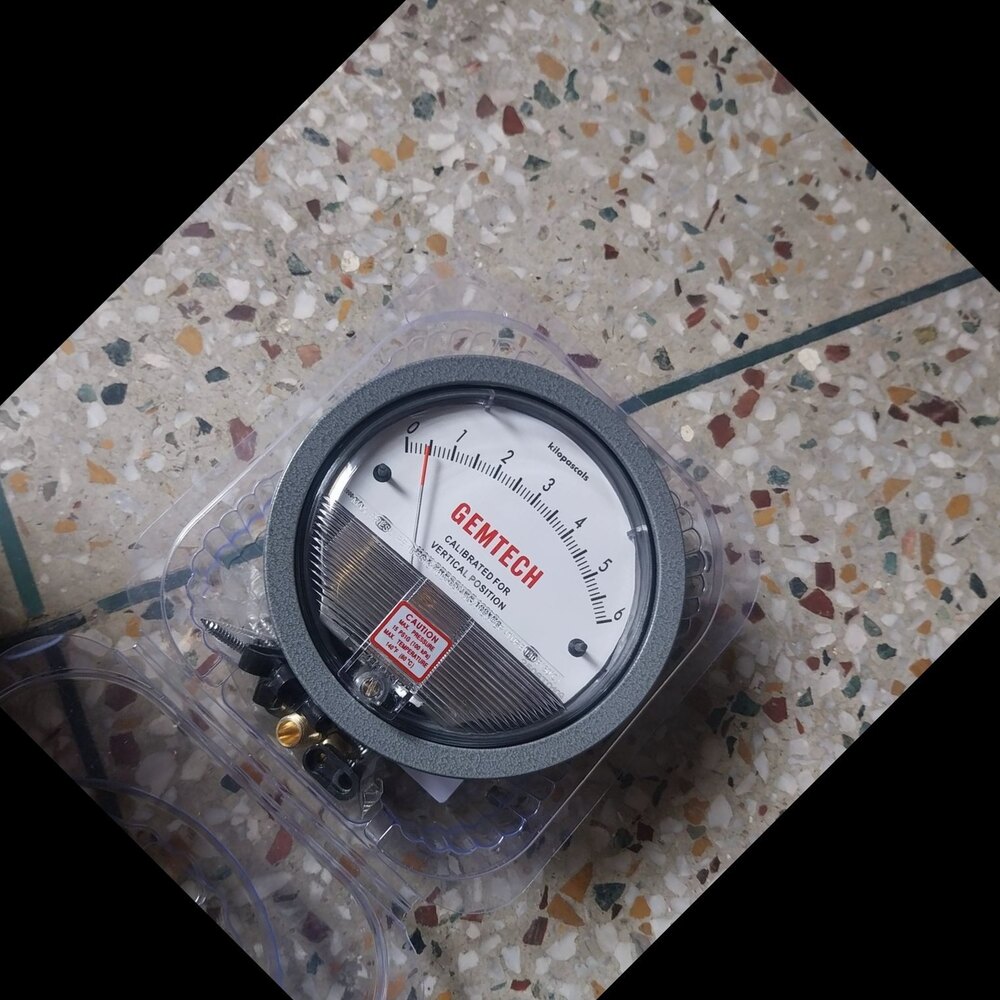 GEMTECH Differential Pressure Gauge Wholesaler India By Dohad Industrial Area Gujarat