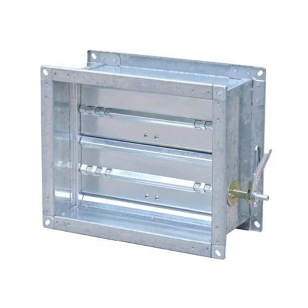Motorized Fire Damper - Color: Sliver