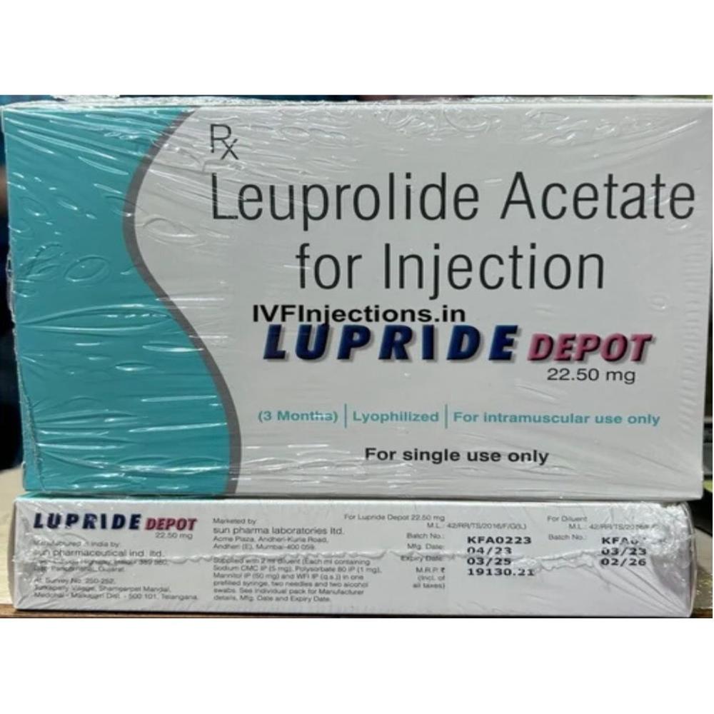 Lupride Depot Leuprolide Acetate 22.5mg Injection - Origin: India
