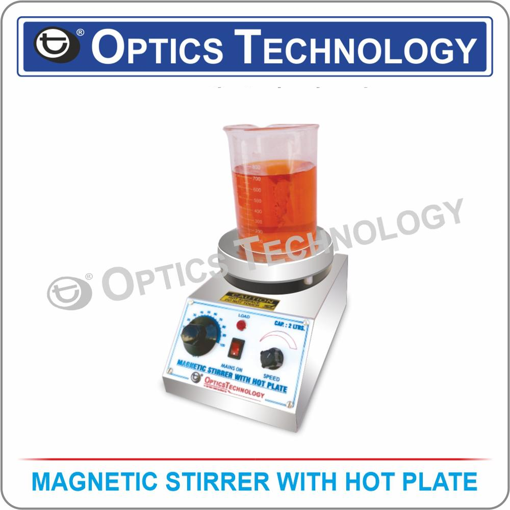 MAGNETIC STIRRER (WITH HOT PLATE)