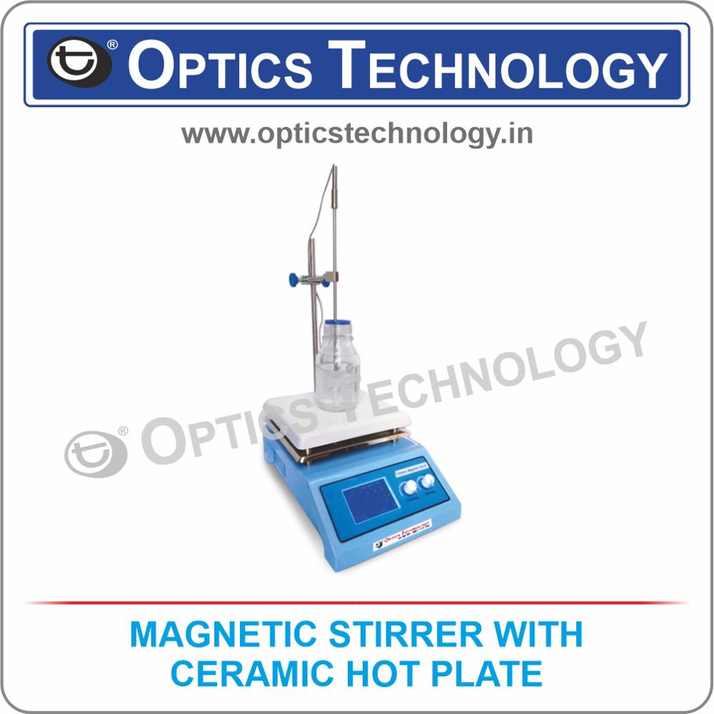MAGNETIC STIRRER (WITH CERAMIC HOT PLATE)