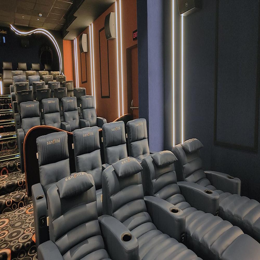 Cream Color Cinema Hall Chair