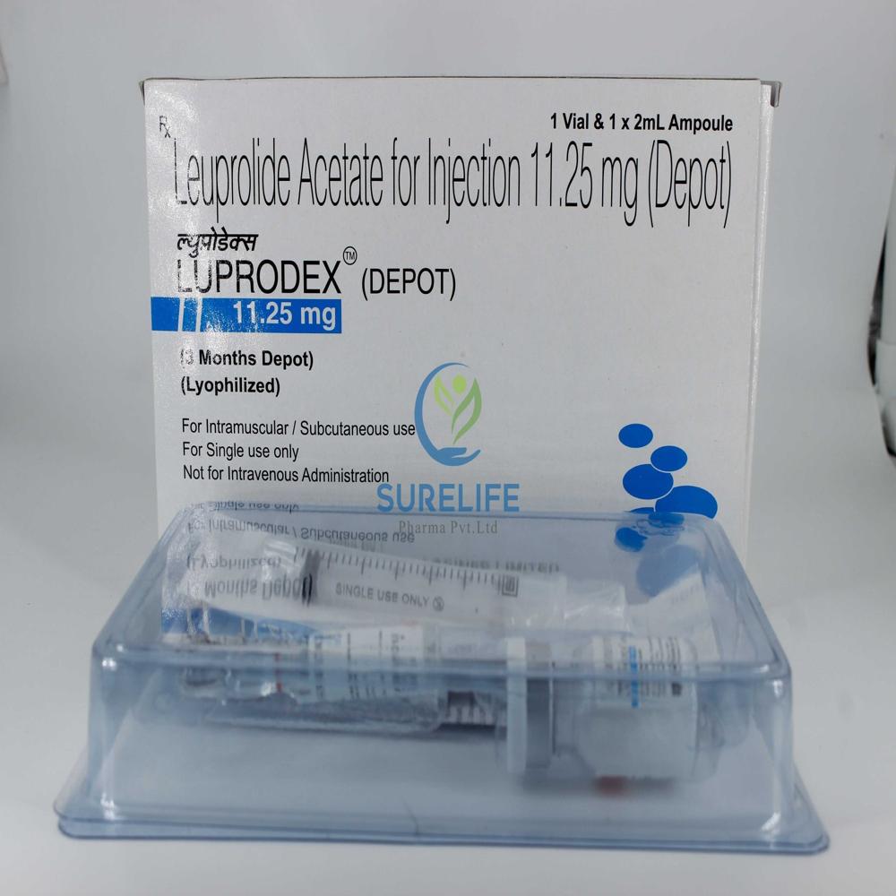 Luprodex Leuprolide Acetate 11.25mg Injection - Origin: India