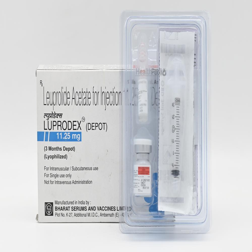 Luprodex Leuprolide Acetate 11.25mg Injection - Origin: India