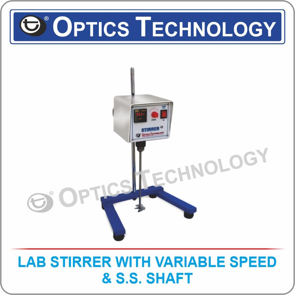 Lab Stirrer (With Variable Speed & S.S. Shaft) - Application: Food / Pharma / Dairy Industry