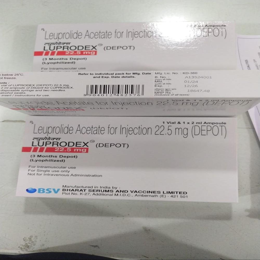 Luprodex Leuprolide Acetate 22.5 Mg Injection