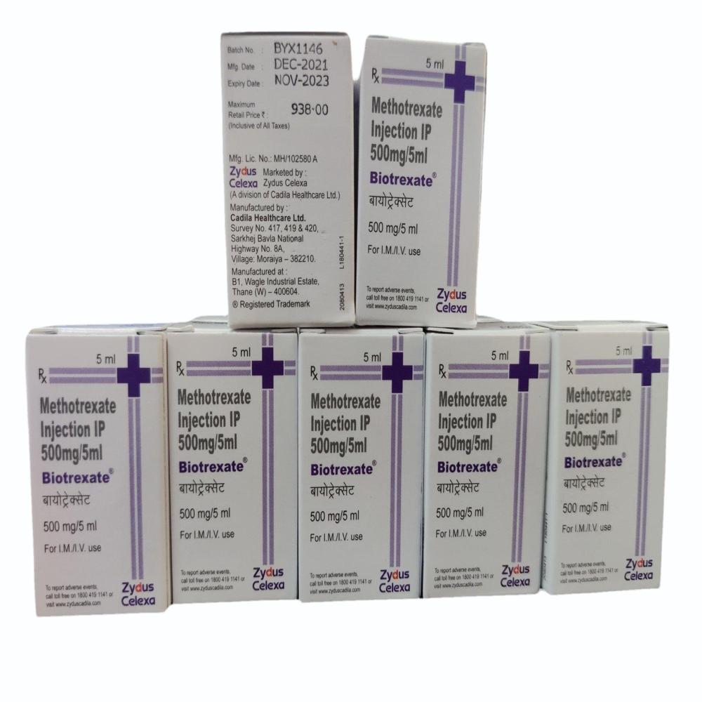 Biotrexate Methotrexate 500 Mg Injection - Origin: India