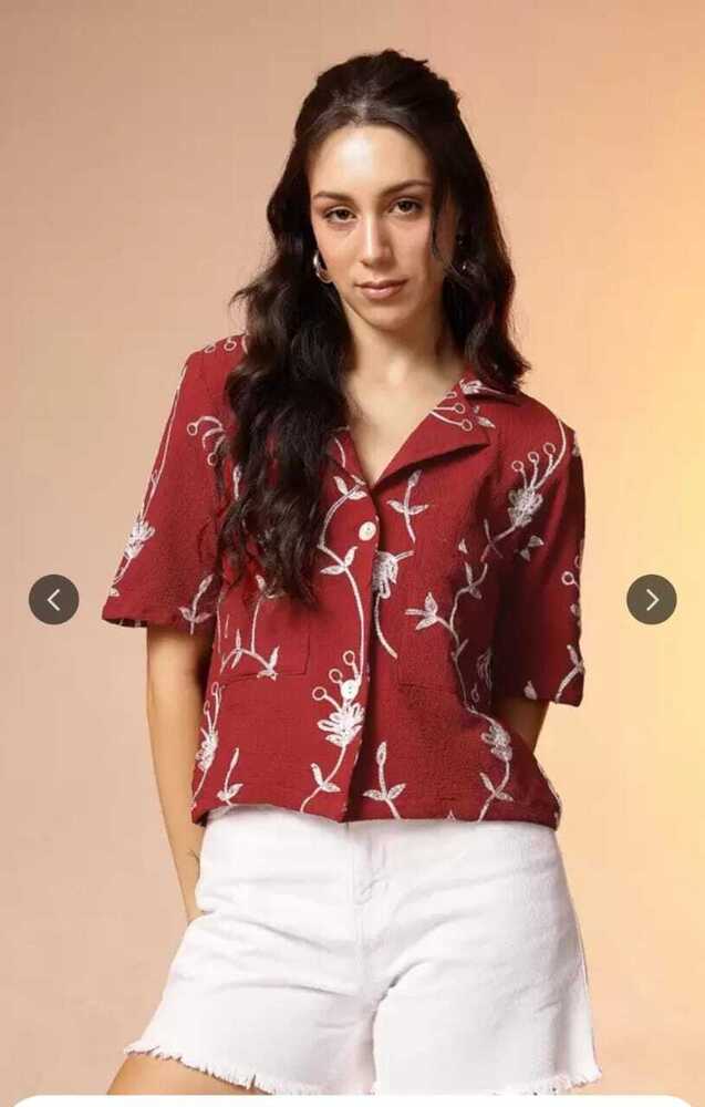 100% cotton ladies top for office & collage