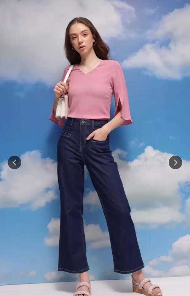 100% cotton ladies top for office & collage