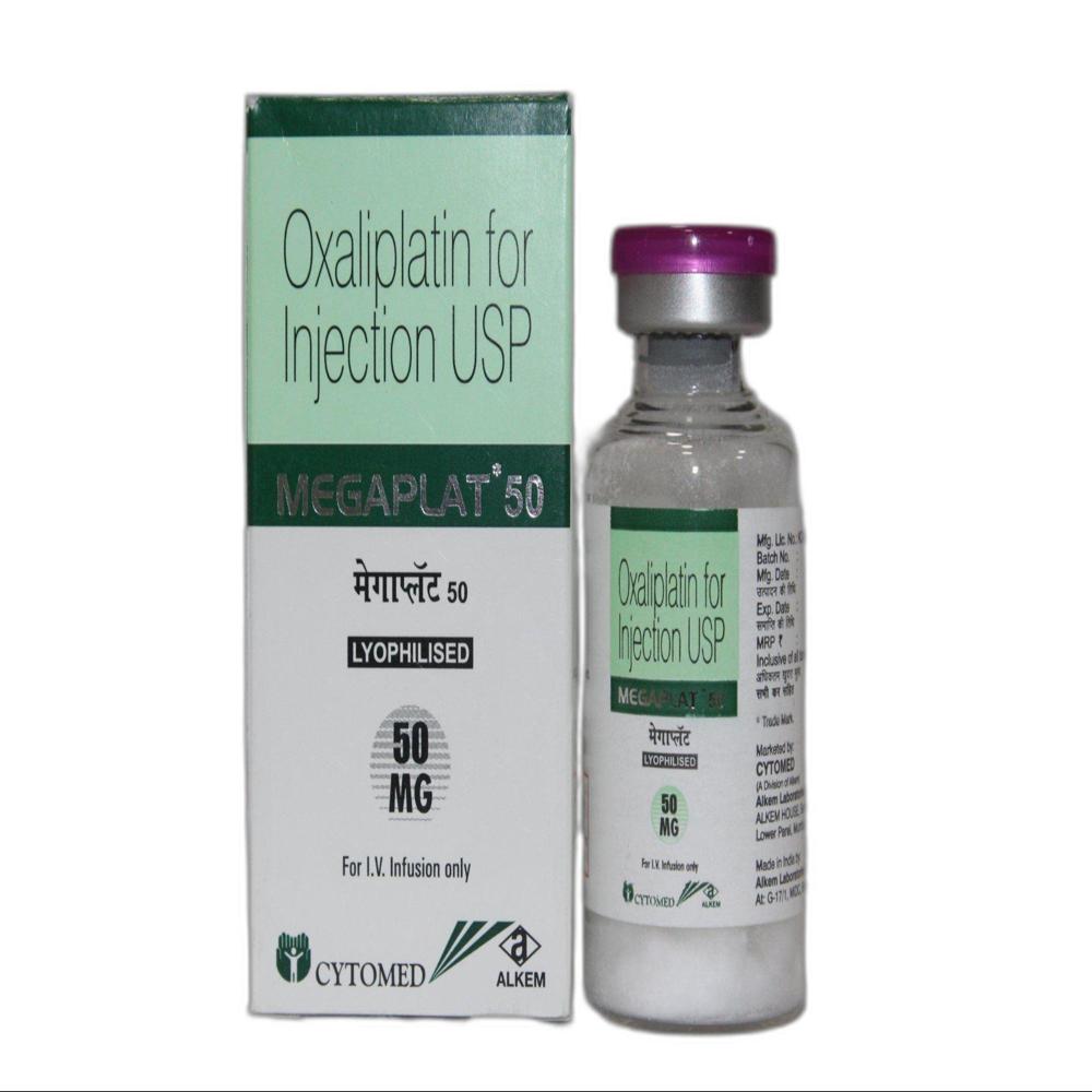 Megaplat Oxaliplatin 50 Mg Injection