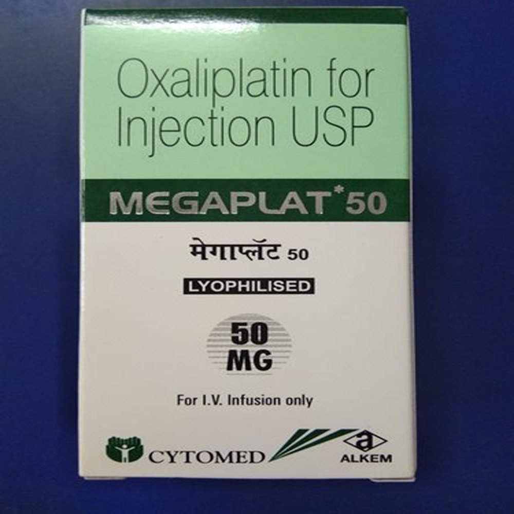 Megaplat Oxaliplatin 50 Mg Injection